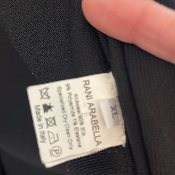 Long sweater cardigan silk. Made in Italy - Picture 3 of 6